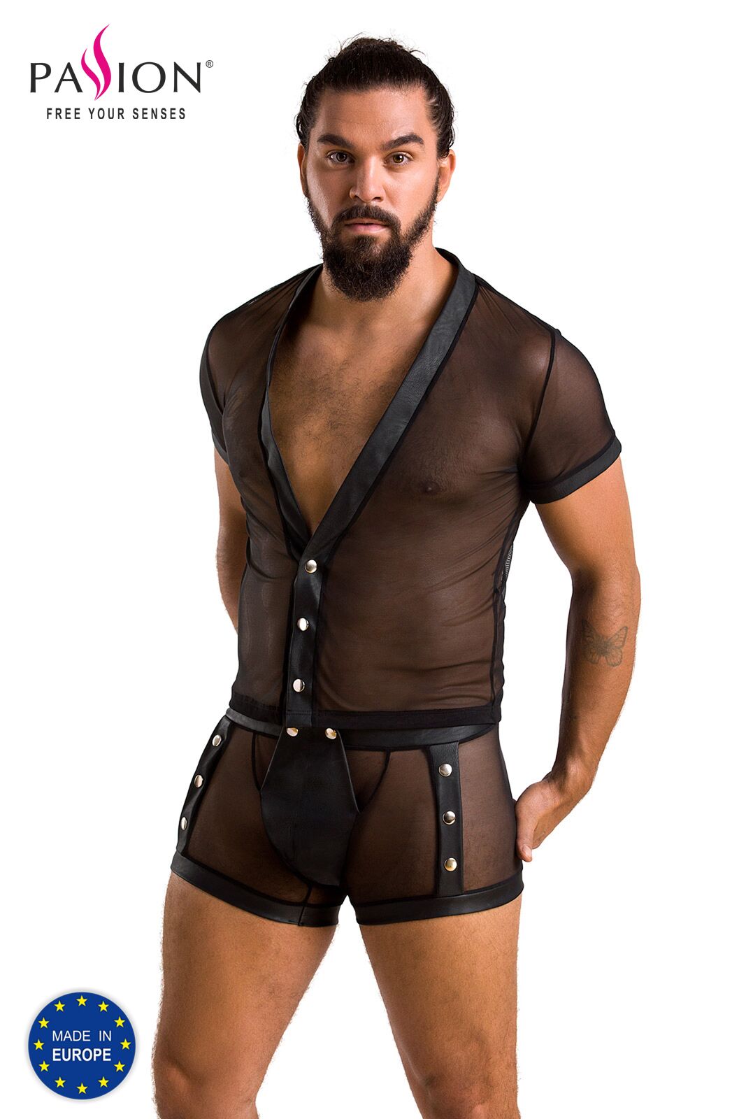 052 SET MICHAEL black L/XL - Passion
