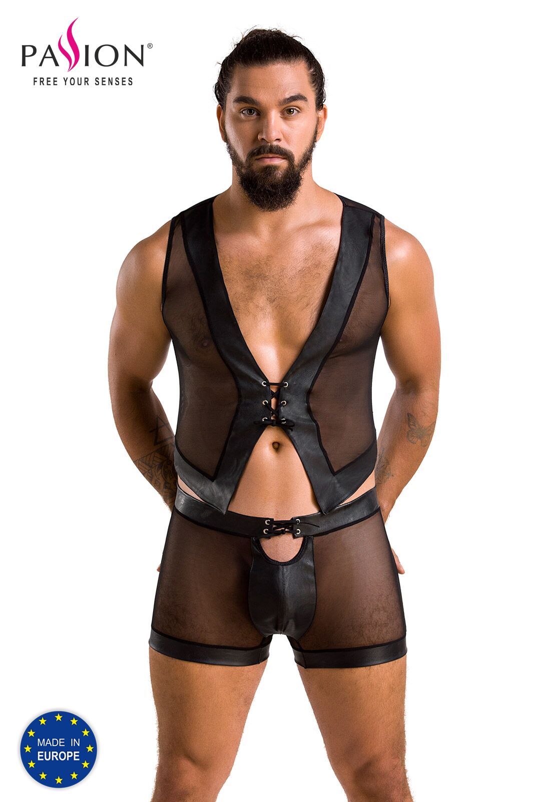 053 SET WILLIAM black XXL/XXXL - Passion