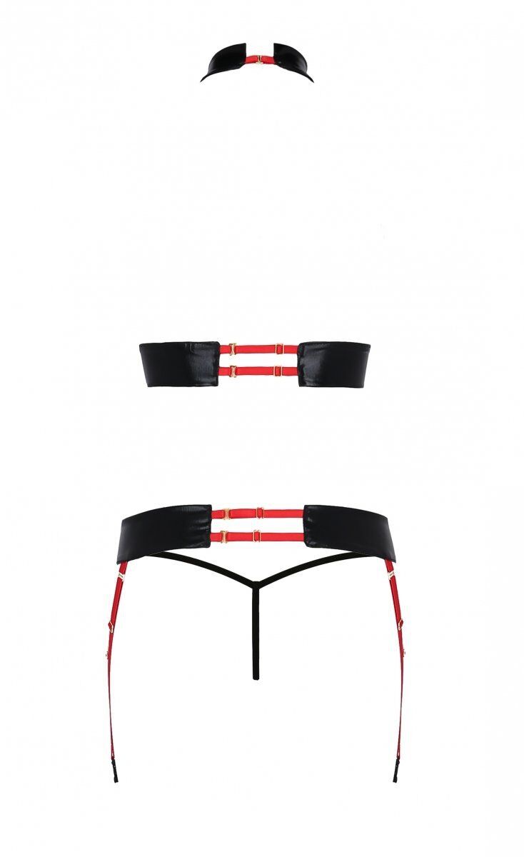 AZIZA SET red S/M - Passion