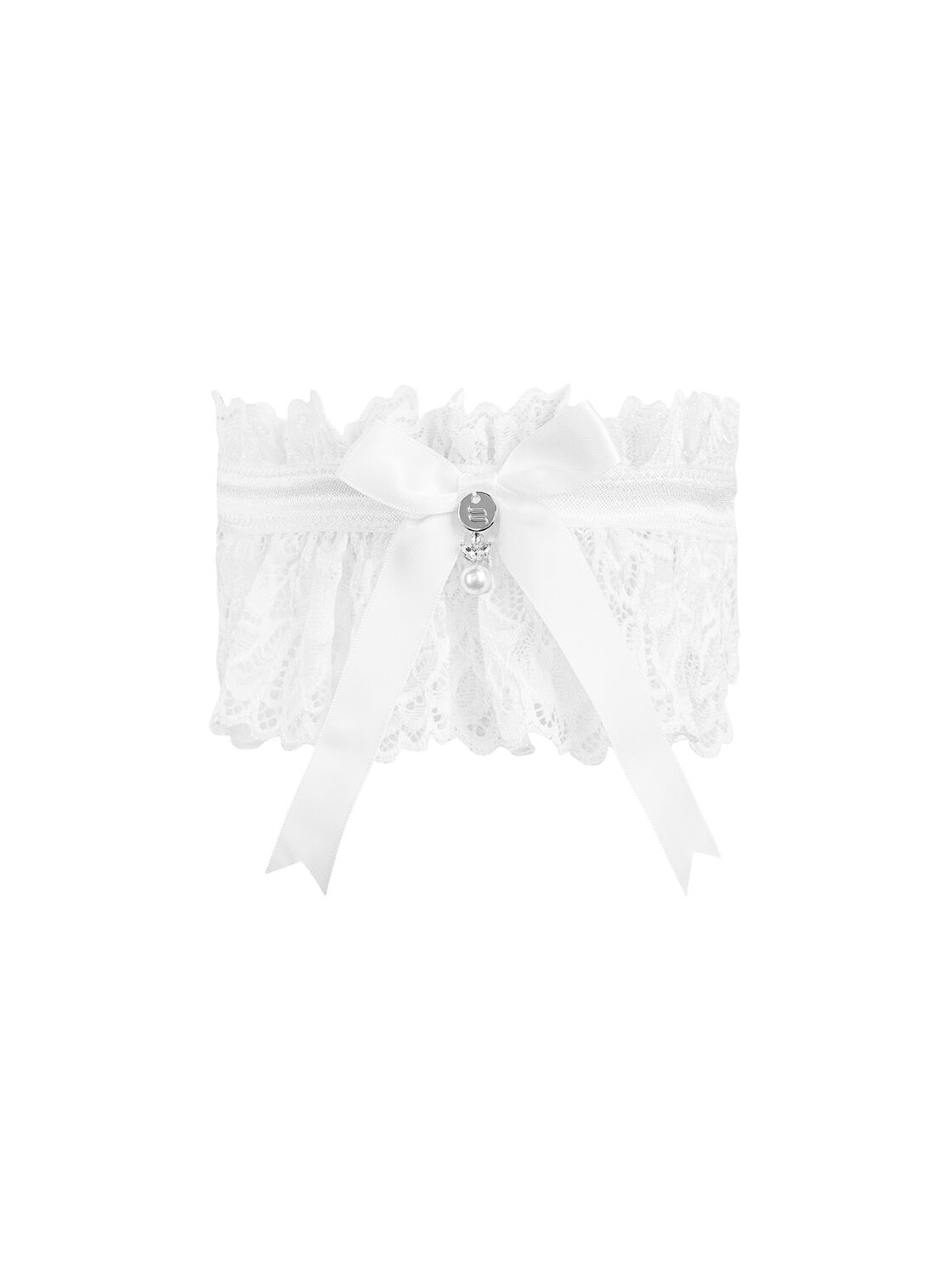 Obsessive Amor Blanco garter white