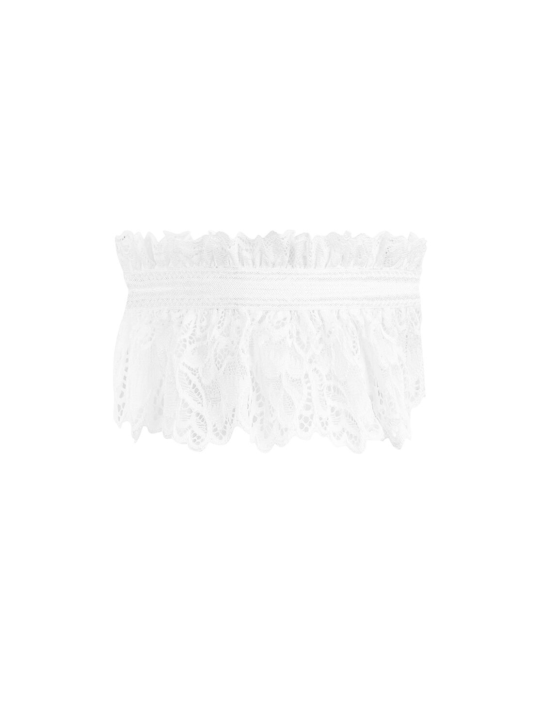 Obsessive Amor Blanco garter white