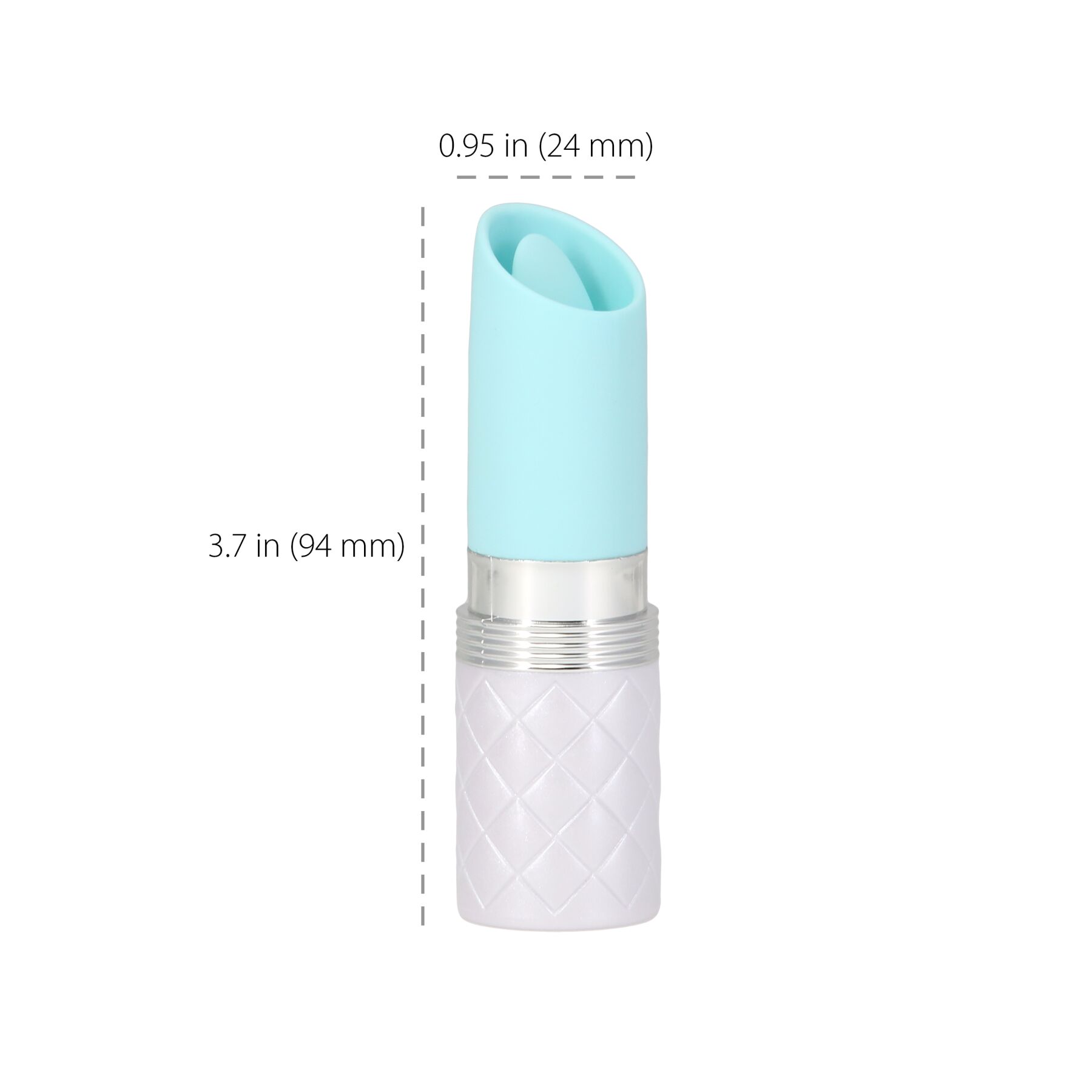 Вибратор Pillow Talk Lusty Luxurious Flickering Massager - Teal