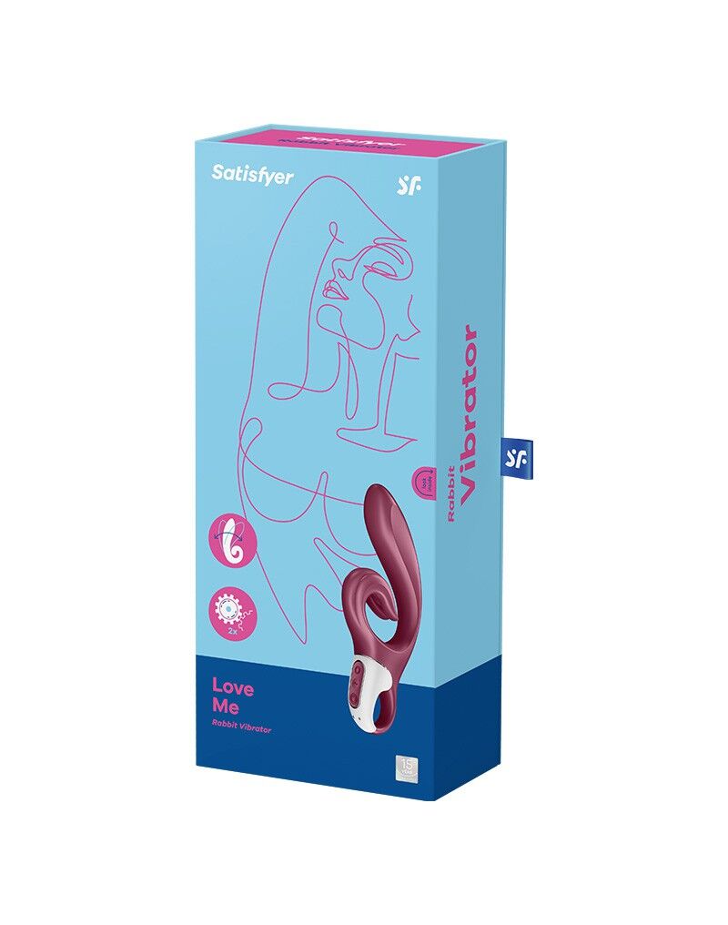 Вибратор-кролик Satisfyer Love Me Red