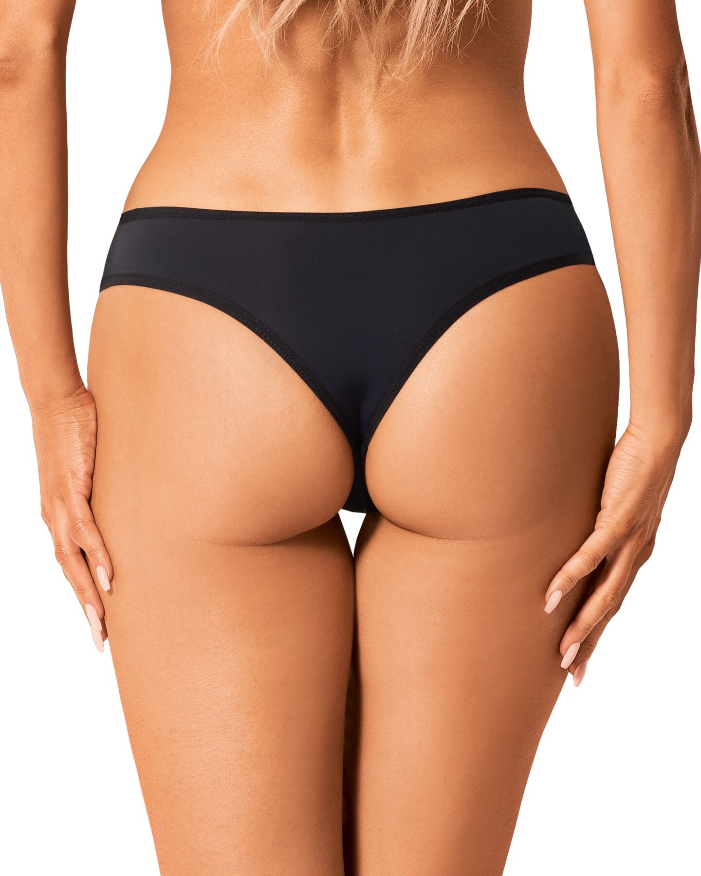 Сетчатые трусики под омбре Obsessive Bella Rou panties M/L