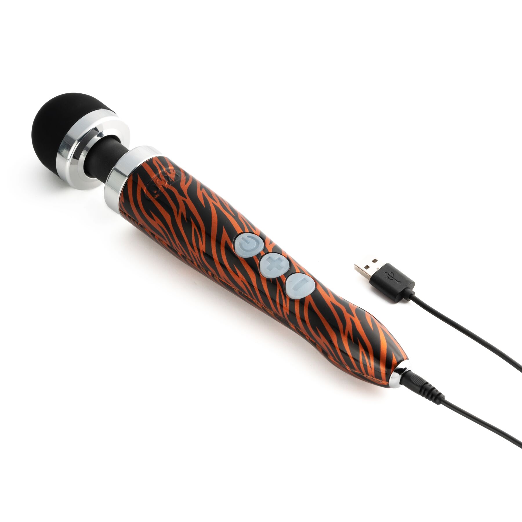 Вибромассажер DOXY Die Cast 3R TIGER, очень мощный, питание 220В, металлический корпус