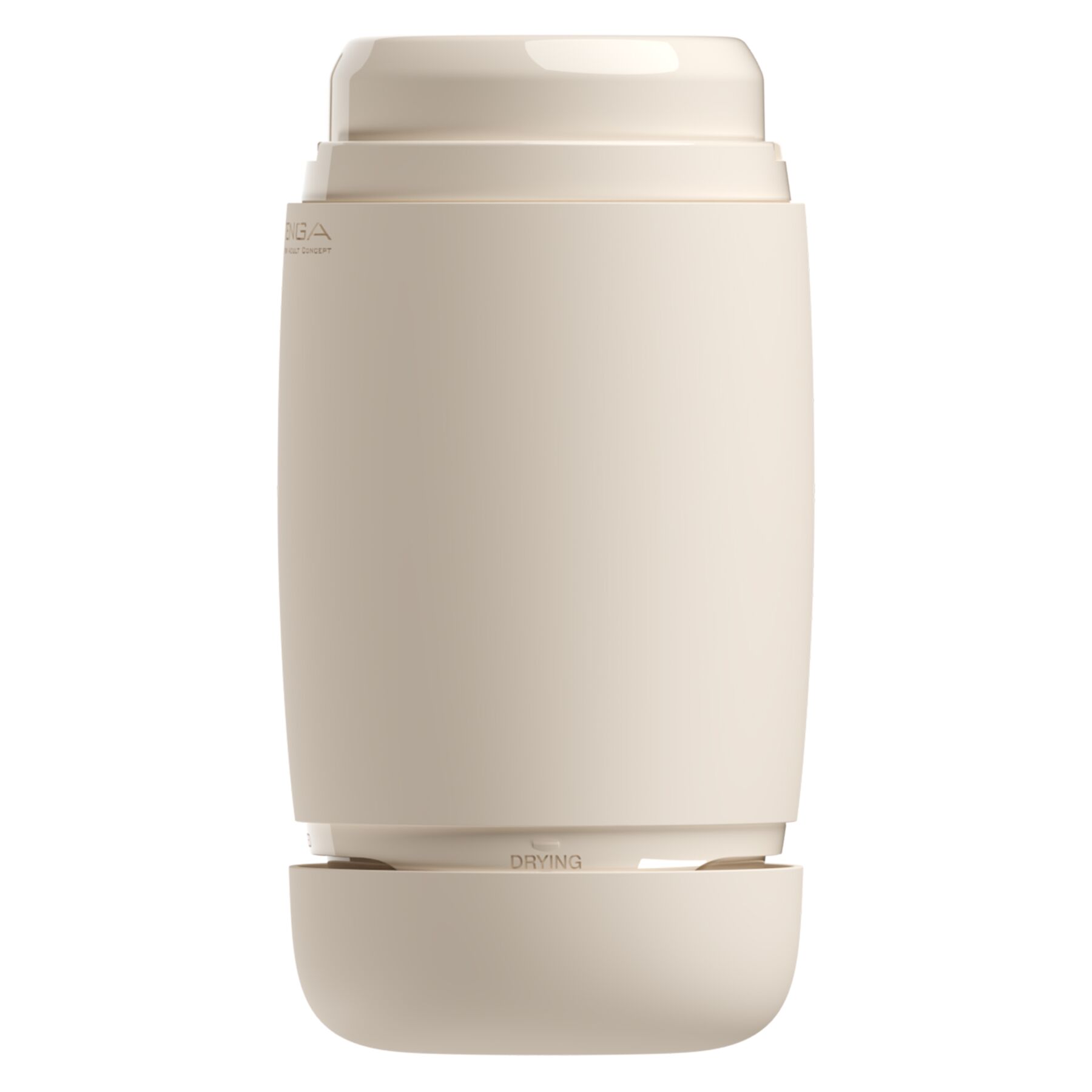 Мастурбатор TENGA PUFFY LATTE BROWN, ультрамягкий материал, многоразовый, сквозной