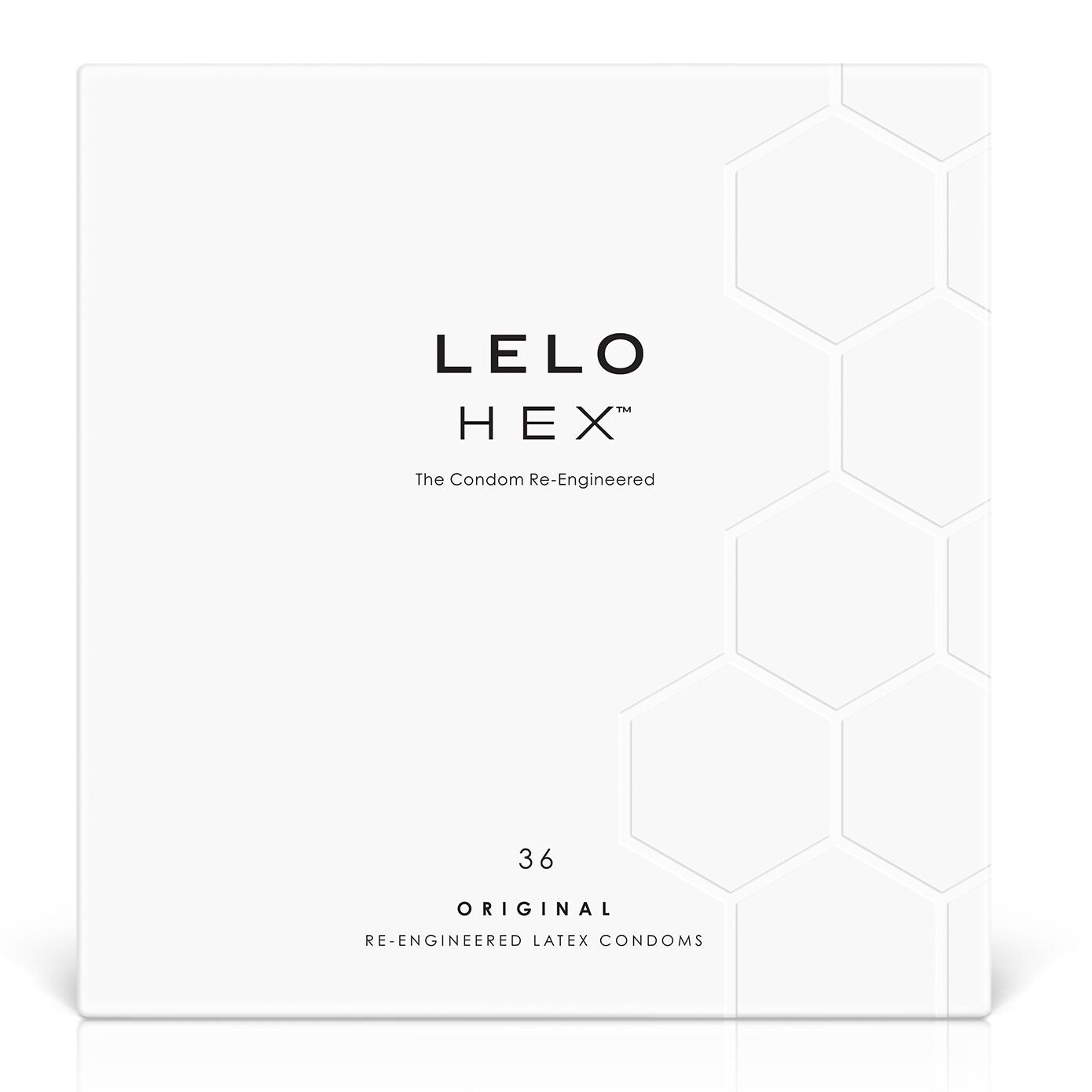 Презервативы LELO HEX Condoms Original 36 Pack, тонкие и суперпрочные Презервативы LELO HEX Condoms Original 36 Pack, тонкие и суперпрочные