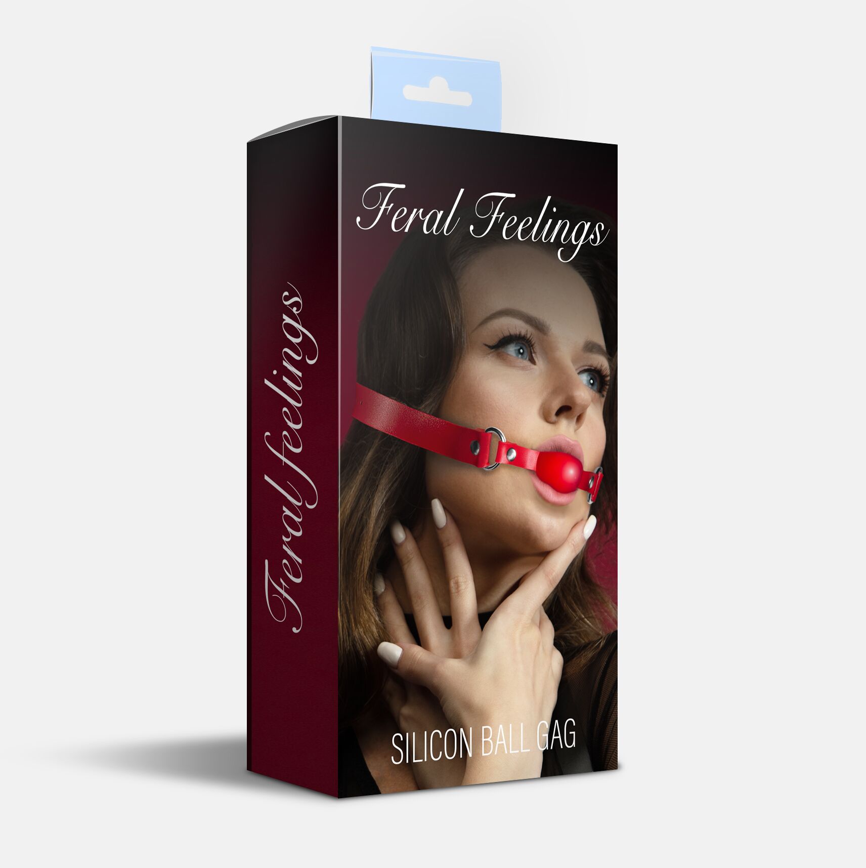 Кляп силиконовый Feral Feelings Silicon Ball Gag Red/Red